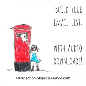 Build your email list with audio downloads