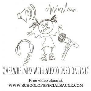 OVERWHELMED WITH AUDIO INFO ONLINE